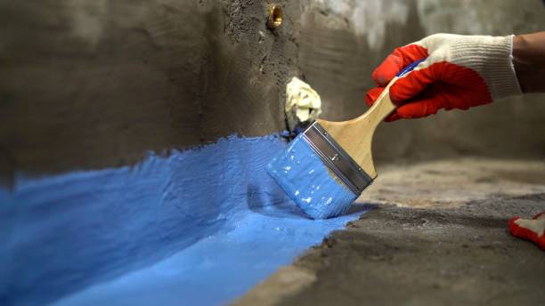 Commercial Waterproofing project at a Altamont, IL business property by SJ Waterproofing Pros